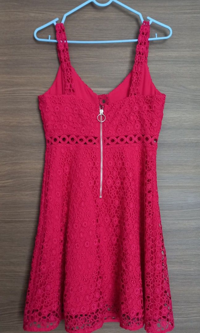 Guess Hot Pink dress Women s Fashion Dresses Sets Dresses on Carousell