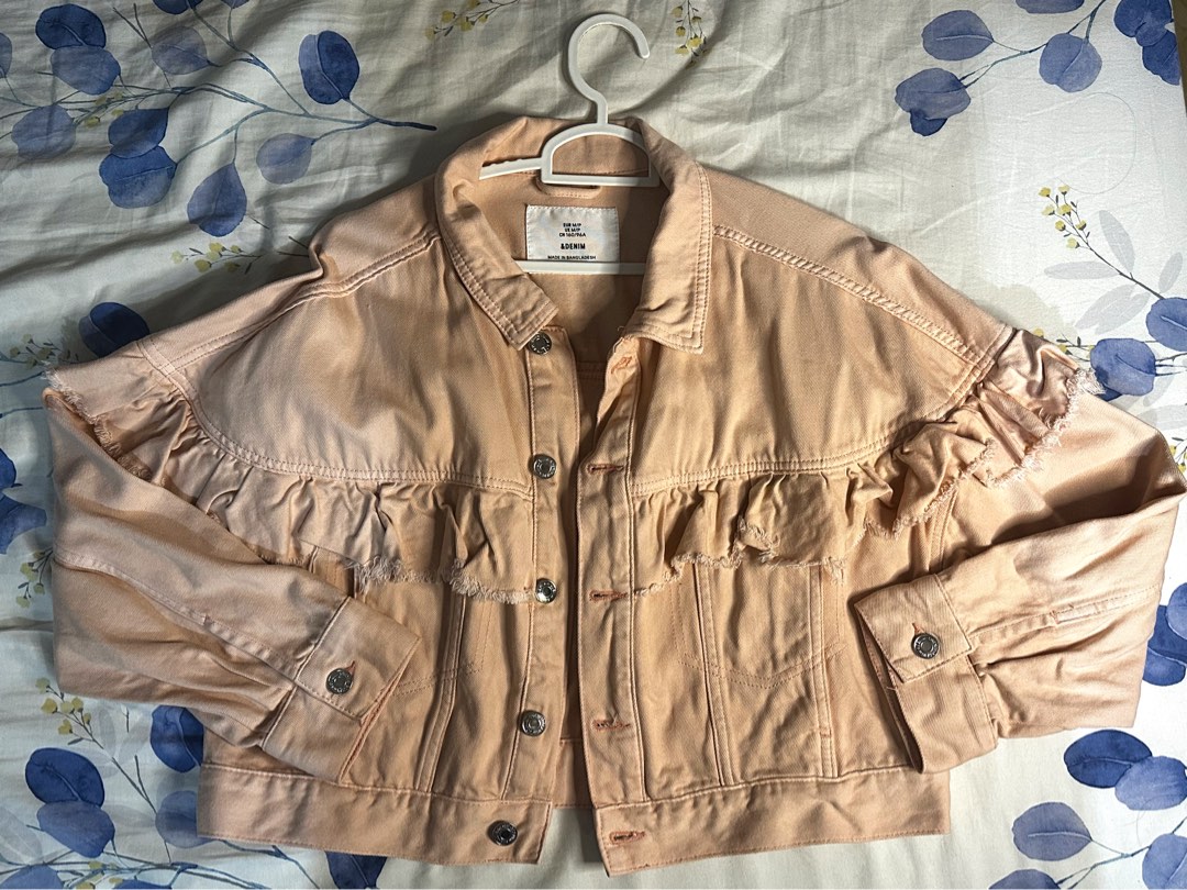 Madewell denim southlake military jacket shop