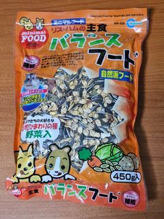 Hamster food (expire date: Aug 2024!)