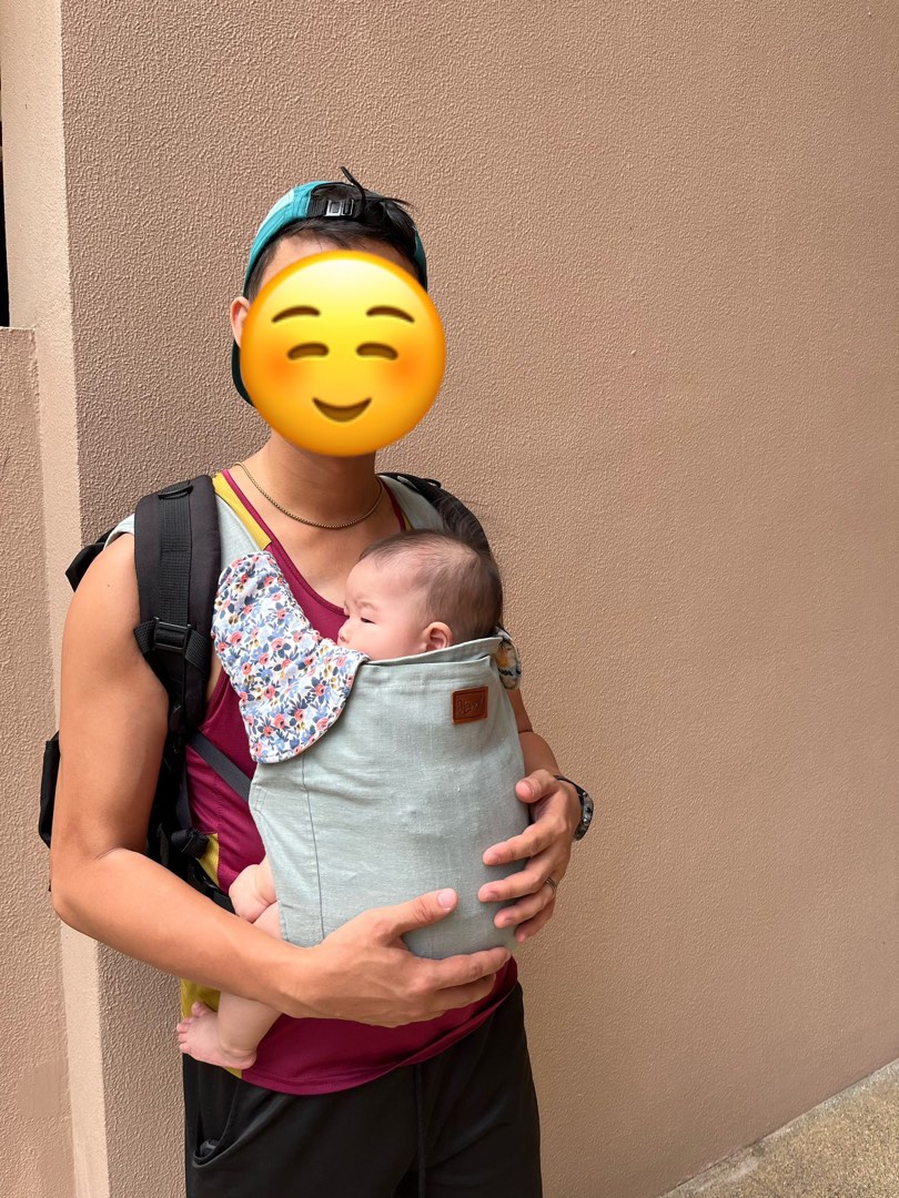 Happy Baby Carrier HBC Mist Original OG, Babies & Kids, Going Out