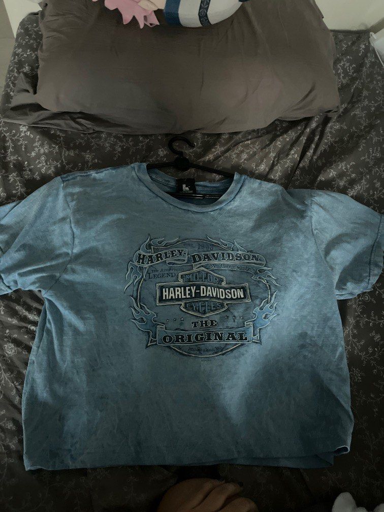 Cropped harley outlet davidson tee