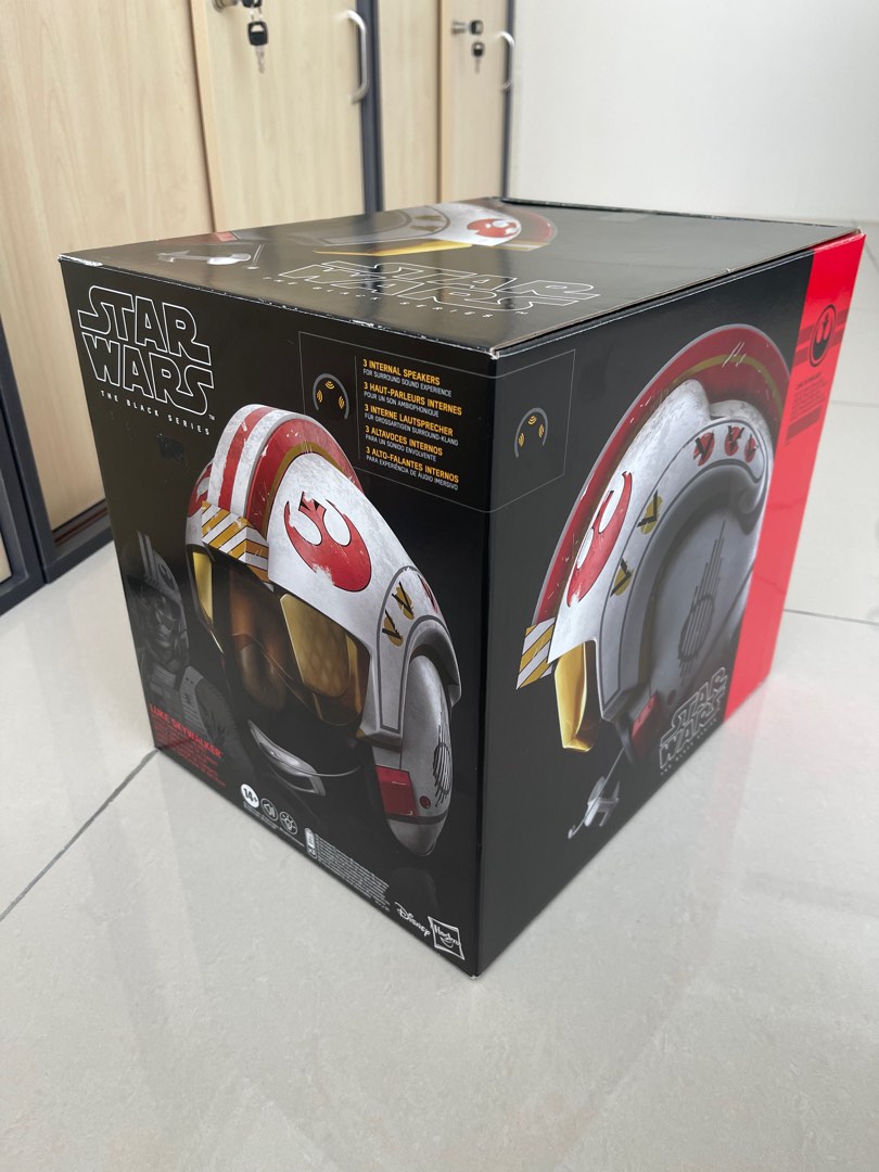 Luke skywalker helmet best sale hasbro
