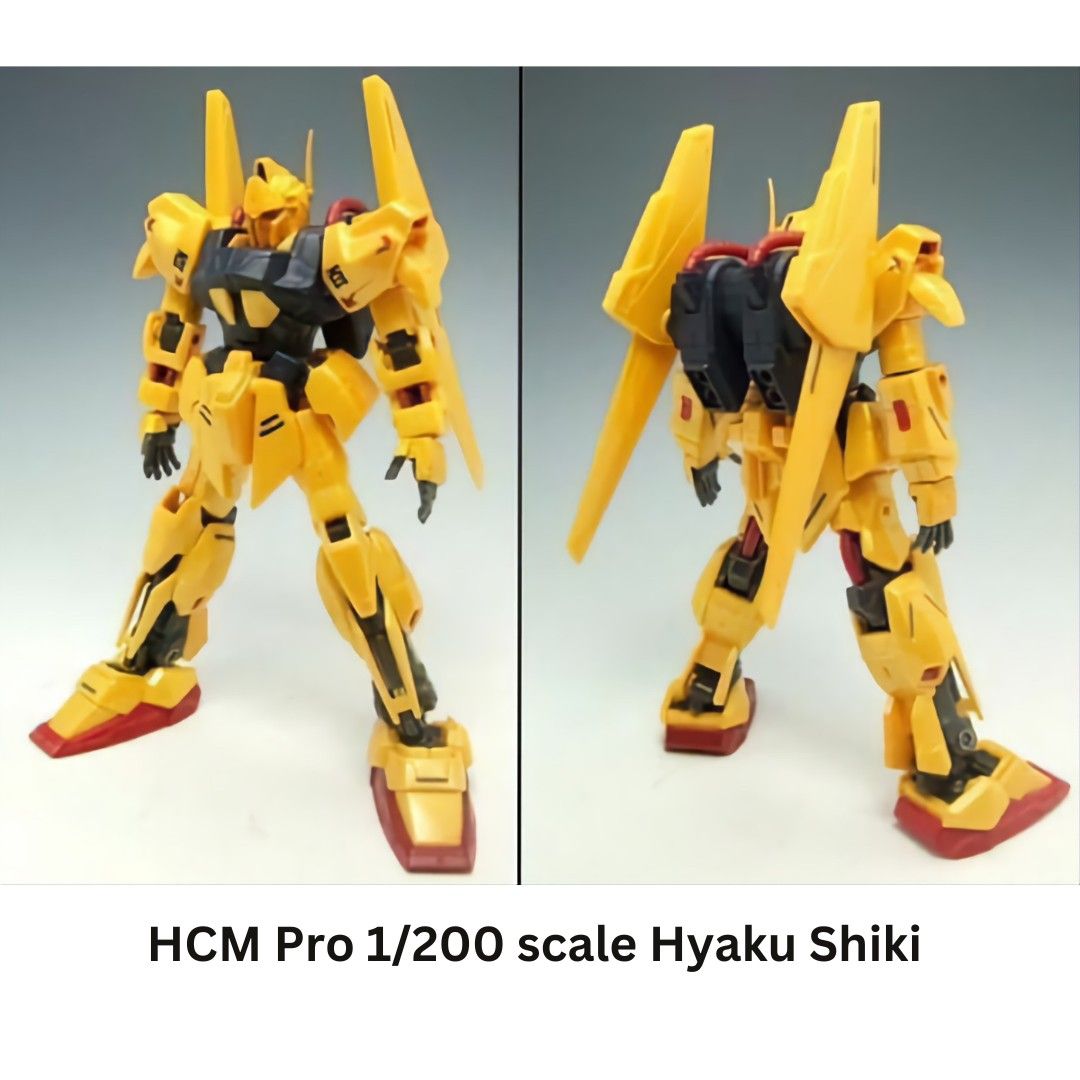 HCM Pro 1/200 Hyaku Shiki Gundam, Hobbies & Toys, Toys & Games on Carousell