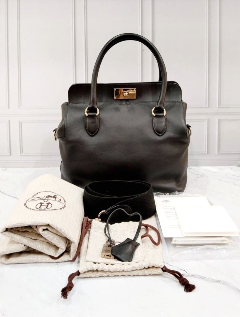 Hermes Toolbox TB26 Black Phw R Barang Mewah Tas Dompet di Carousell