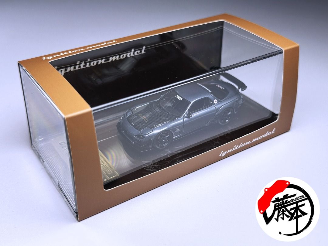 1/64 FEED RX-7 FD3S 魔王(ガンメタリック) [IG2724] IG2724 FEED RX-7 (FD3S) 魔王 Gun Metallic – ignition model