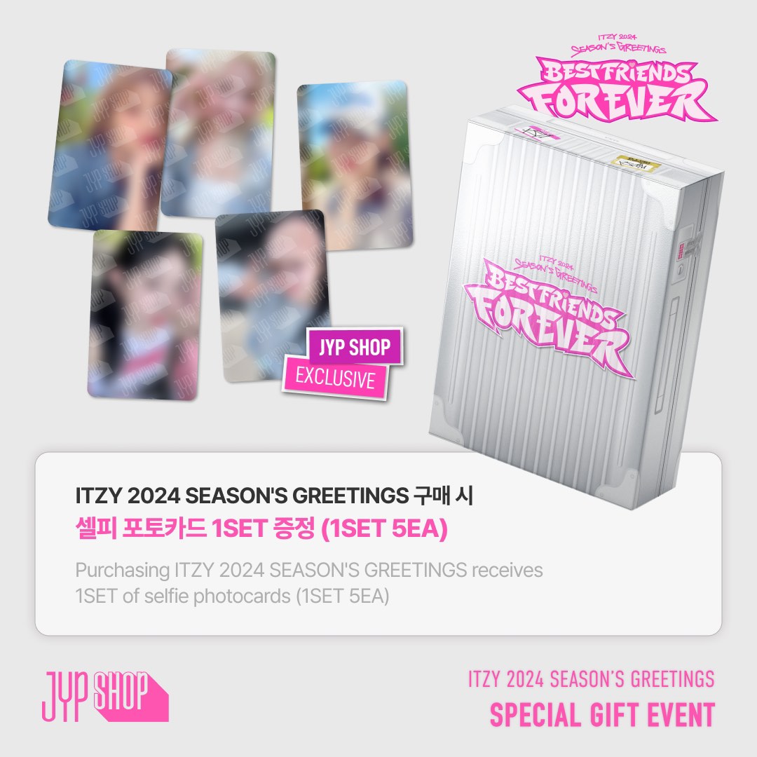 ITZY 2024 Season Greetings & MD Goods, Hobbies & Toys, Memorabilia