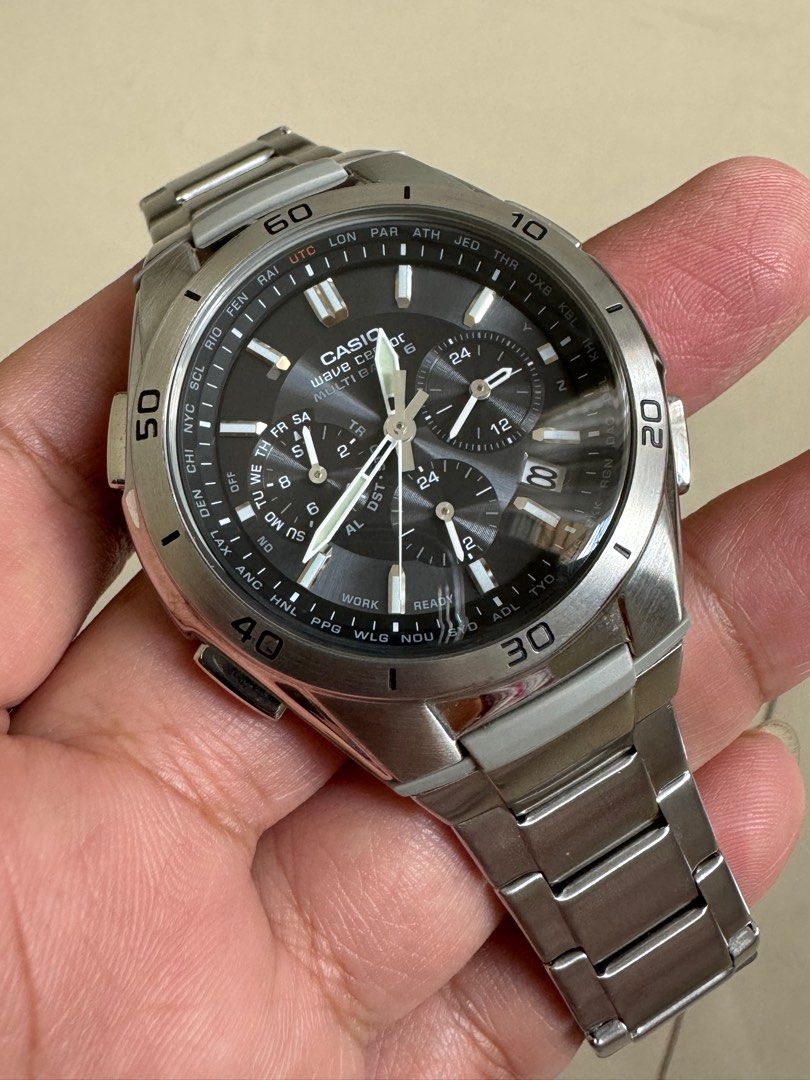 Casio wave ceptor multiband 6 tough solar hotsell