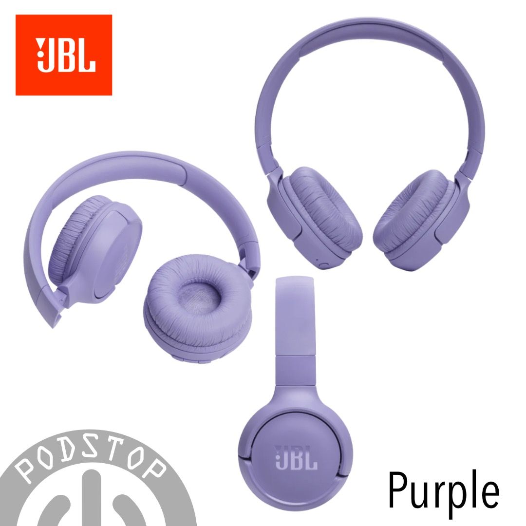 Headphones Bluetooth JBL Tune 520BT Purple