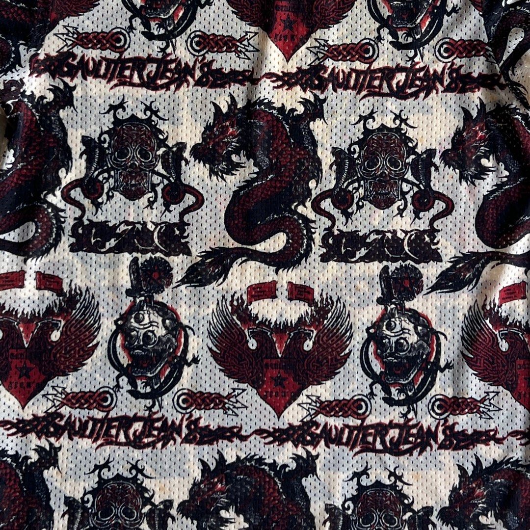 GAULTIER X LINDEX tattoo mesh