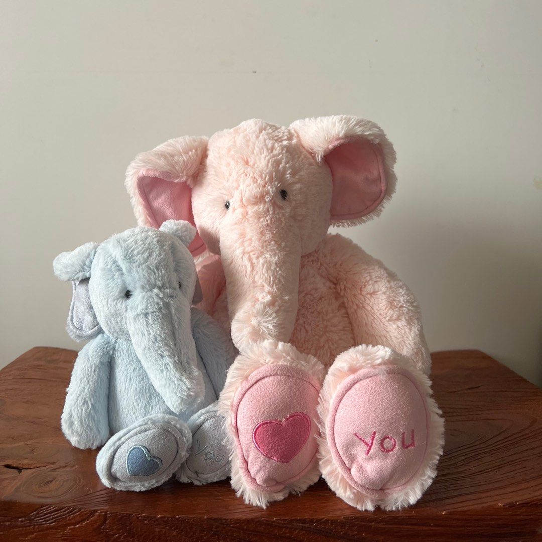 Jellycat pink clearance elephant