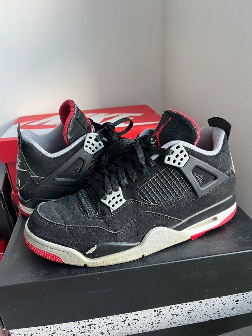 Jordan iv hot sale bred 2019