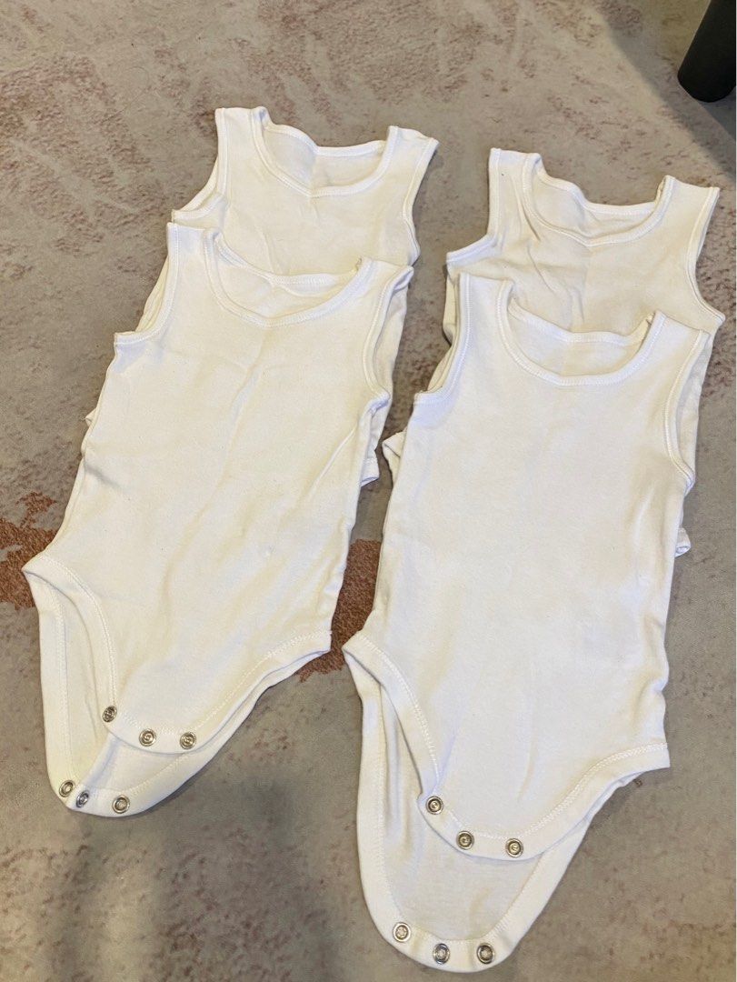 White rompers for juniors deals