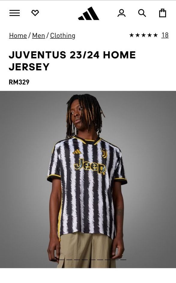 JUVENTUS 23 24 HOME JERSEY Men s Fashion Activewear on Carousell