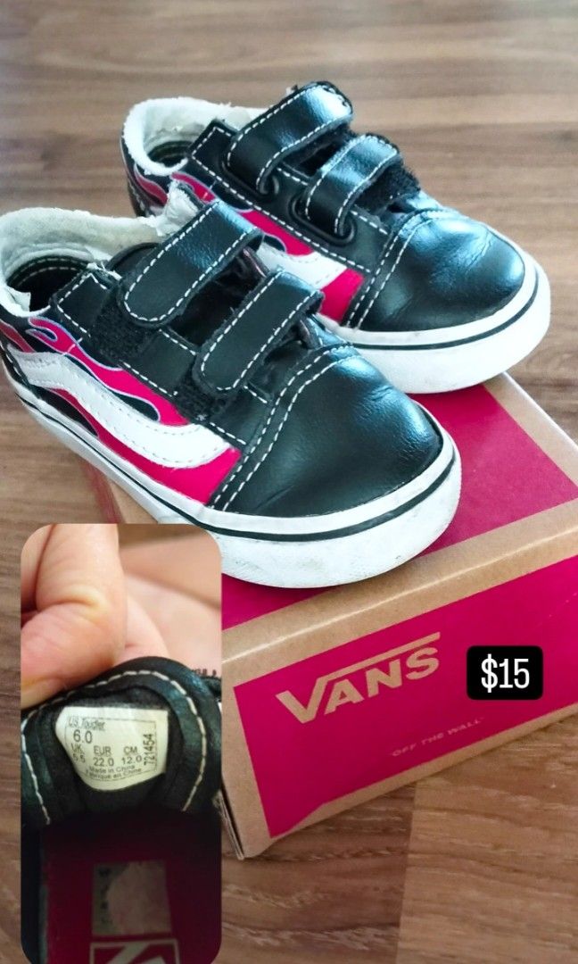 Kids vans size 3 store