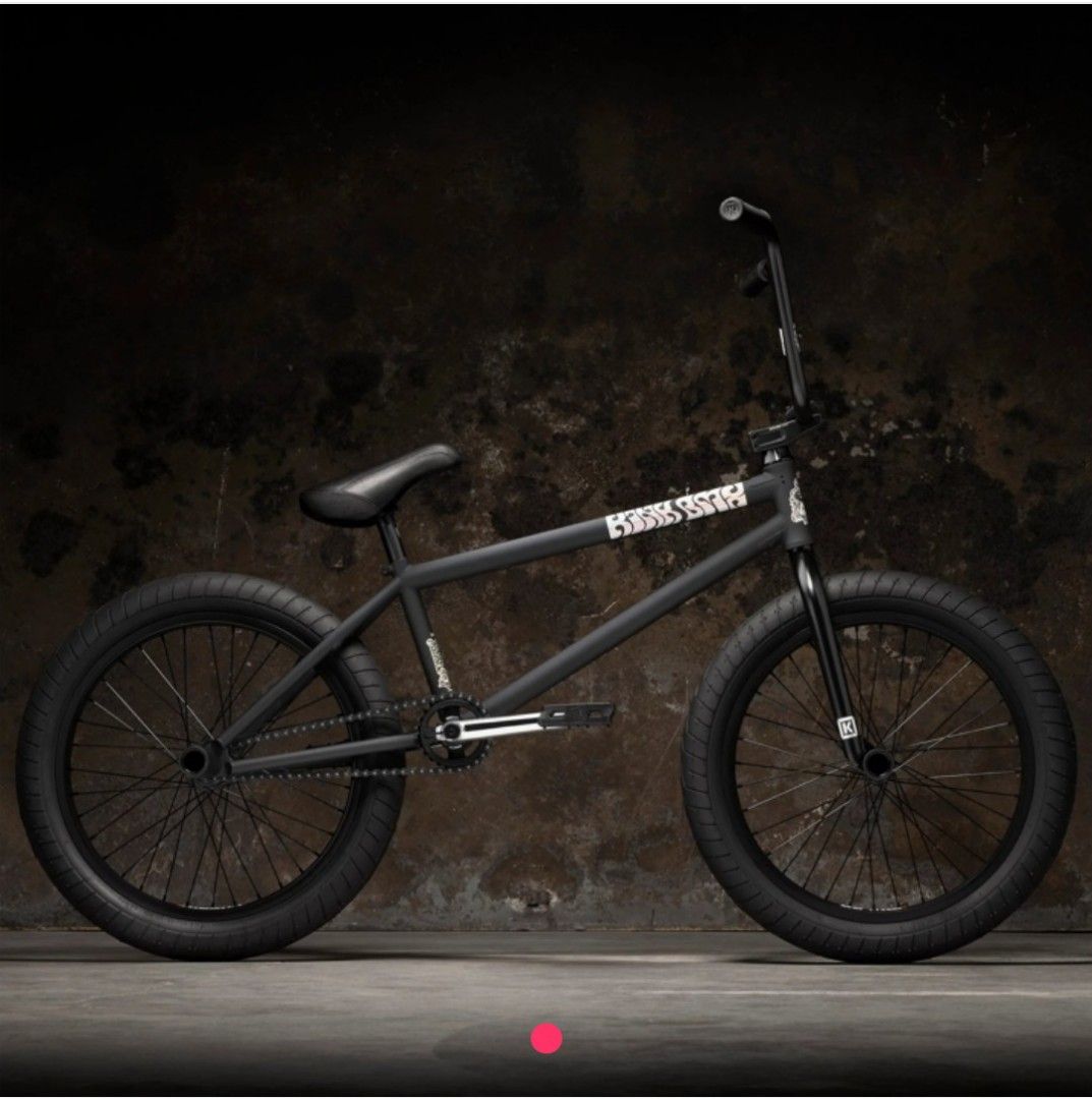 Kink BMX Cloud 2023 Matte Iridescent Black Complete Bike. Sports