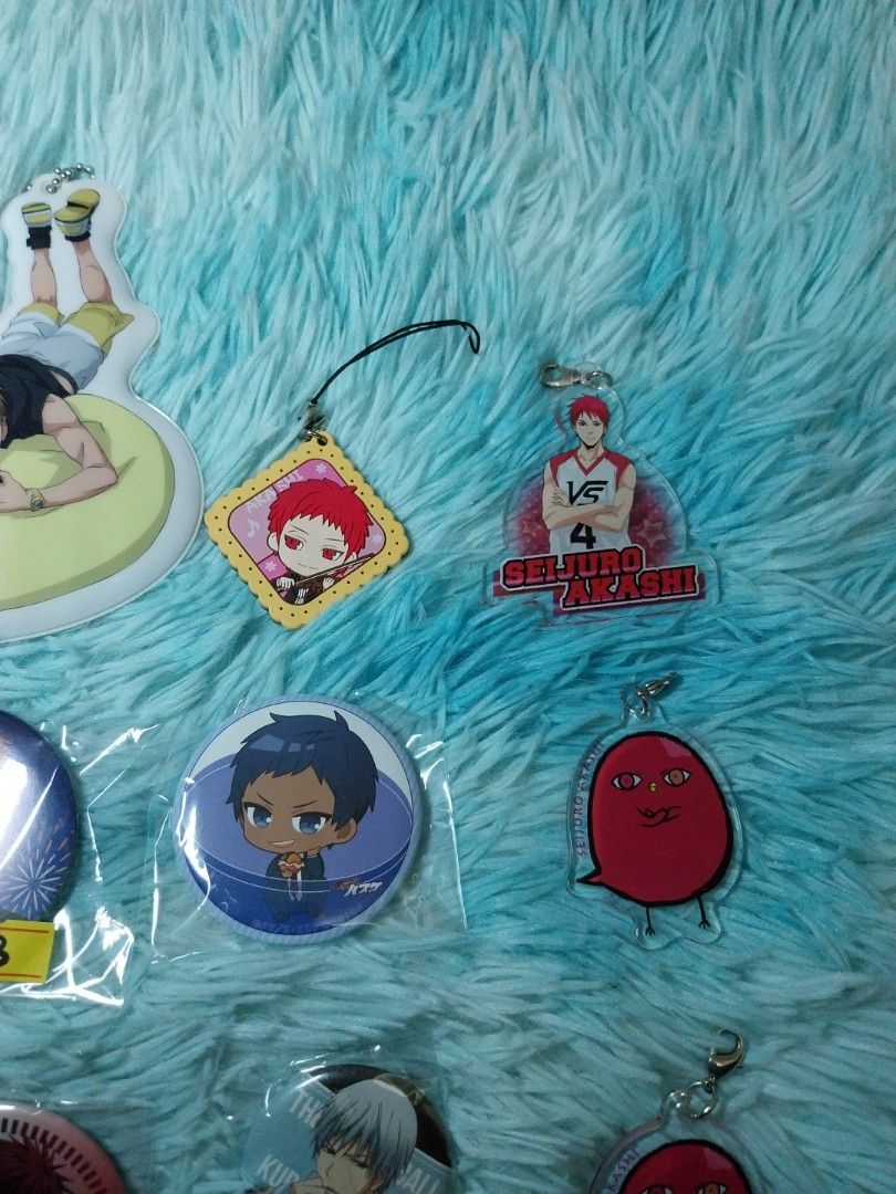 Kuroko no basket kuroko s basketball Keychains badge Hobbies