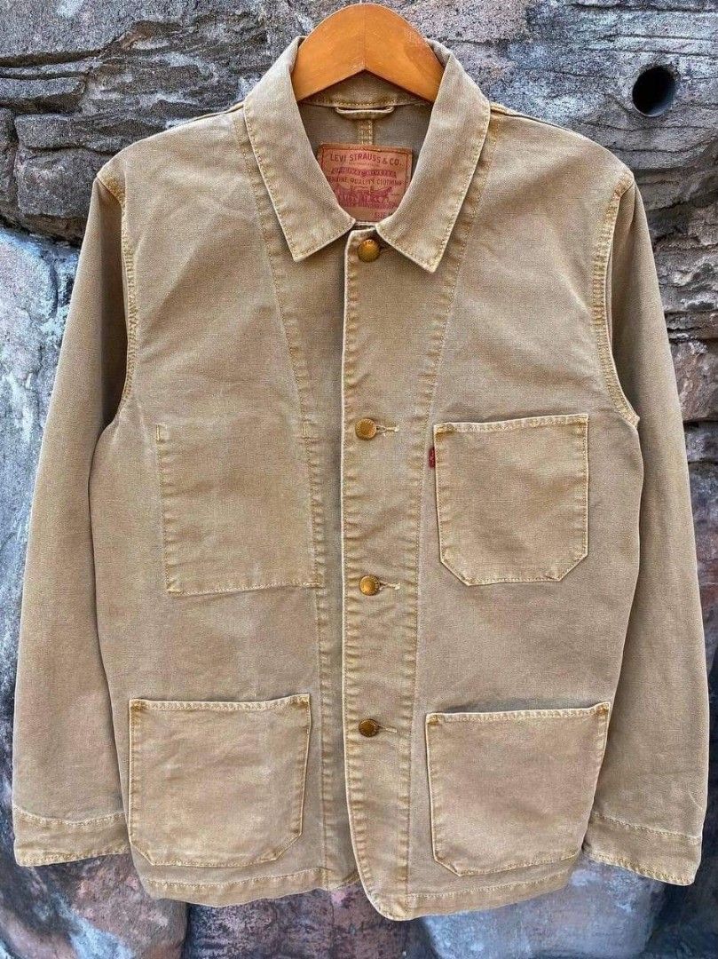 Levi's engineer 2025 coat harvest gold