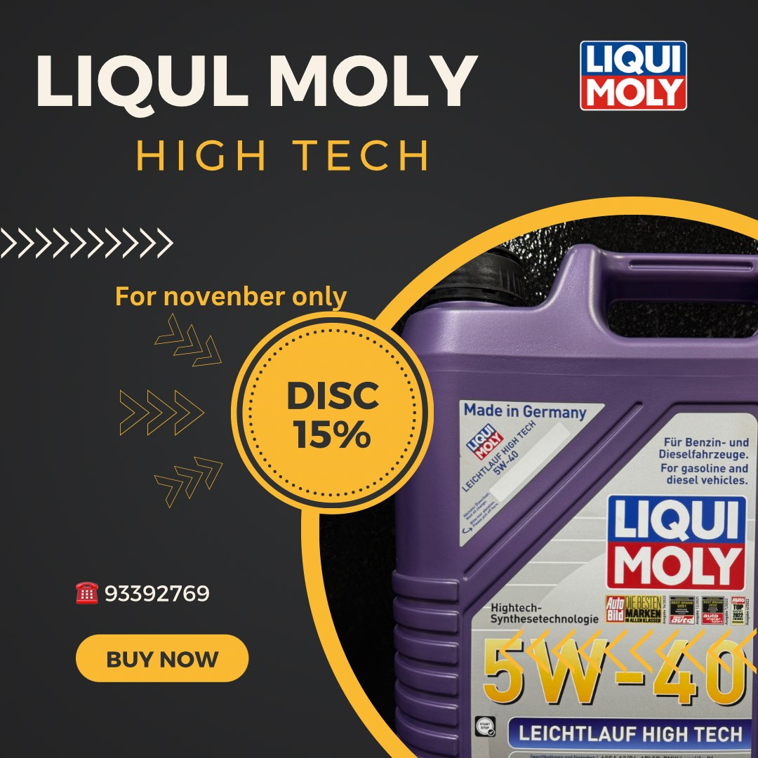 Liqui Moly MolyGen 5W30/ Leichtlauf 5W40/Top Tec 4600 5W30/ 4100 5W40 5L,  Car Accessories, Accessories on Carousell
