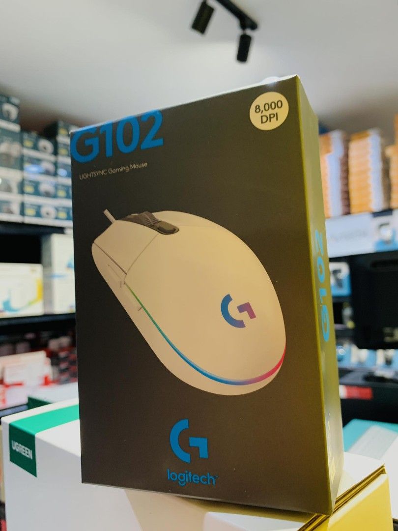 Logitech G102 LIGHTSYNC RGB Gaming Mouse White (Category: Mouse & Mousepads) located in Makati City. Submitted by techubstoreandaccessories (Listing ID 1264794934, Image 3). Description: Logitech G102 LIGHTSYNC RGB Gaming Mouse White On Hand Ready to Ship/Pick-Up‼️ DETAILS: ✅Actual Picture Posted. ✅BRAND NEW & ORIGINAL. ✅7 Days Replacement for Factory Defects and 1year Limited Warranty. (Terms and conditions apply). ✅With Sales Invoice (BIR REGIS