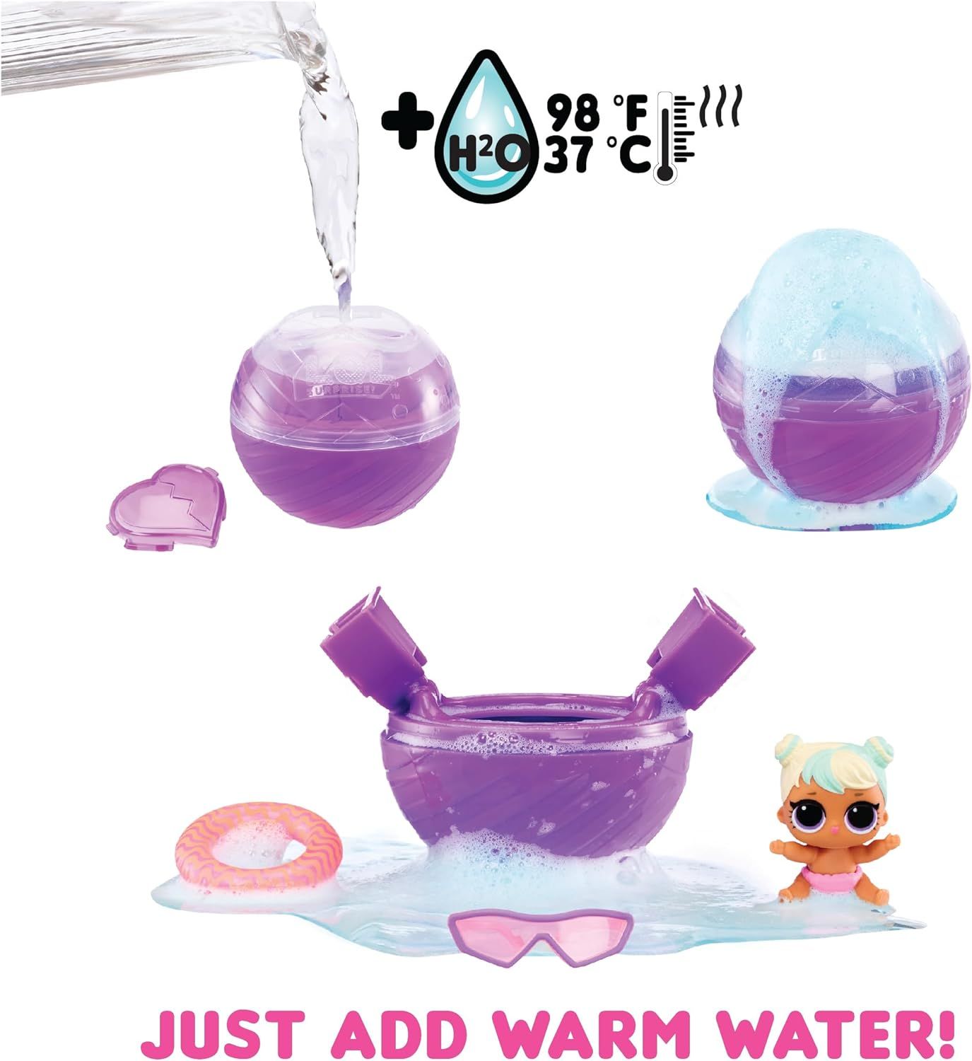 LOL Surprise Bubble Surprise Lil Sisters Collectible Doll Baby