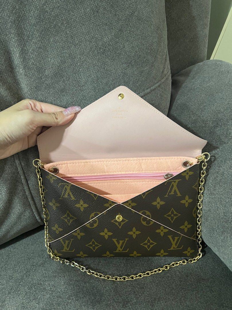 louis vuitton kirigami insert with chain