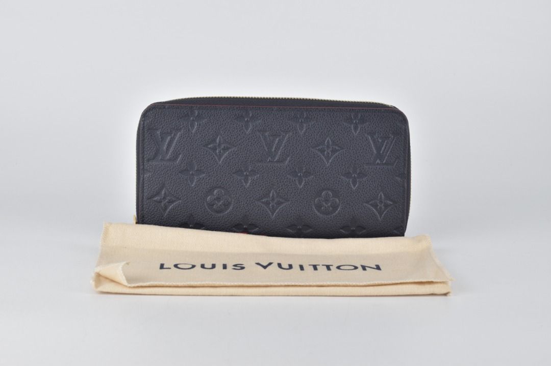  Louis Vuitton Cartera Zippy Monogram Empreinte Cuero (Marine  Rouge), Cartera grande : Ropa, Zapatos y Joyería