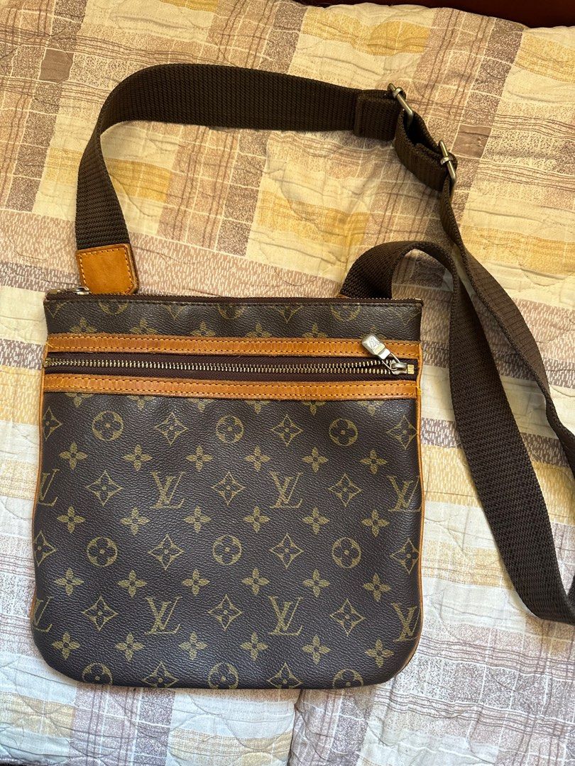 Louis Vuitton Sling Bag (Category: Luxury Bags & Wallets) located in Davao. Submitted by diorxx (Listing ID 1264677686, Image 1). Description: LV Sling Bag Used See photos for details.
