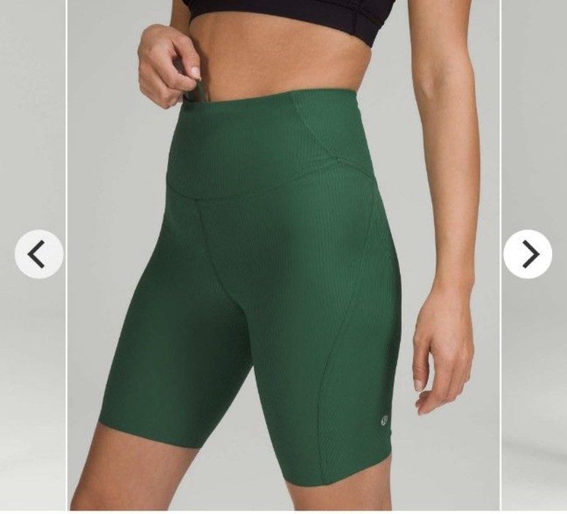 Lululemon Base Pace High-Rise Crop 23 - Everglade Green - lulu