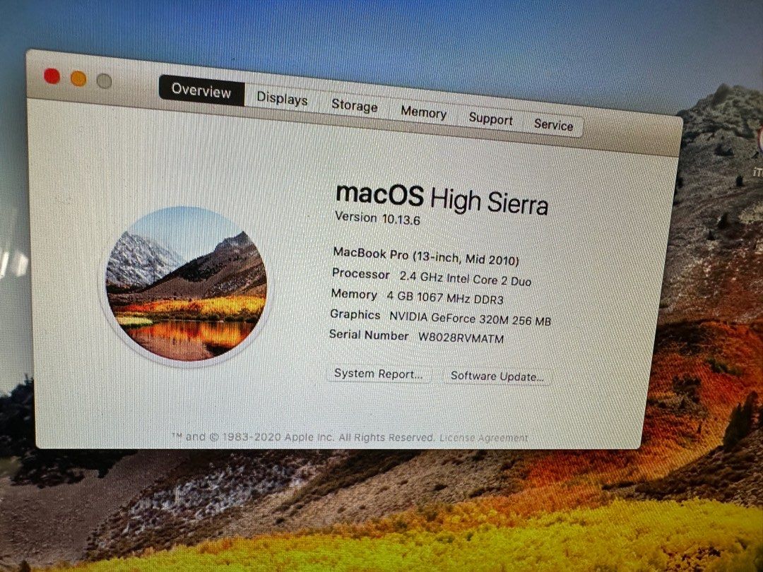 Macbook Pro 2010 (Category: Laptops & Notebooks) located in Pasig City. Submitted by byeloved (Listing ID 1264668861, Image 3). Description: Negotiable.