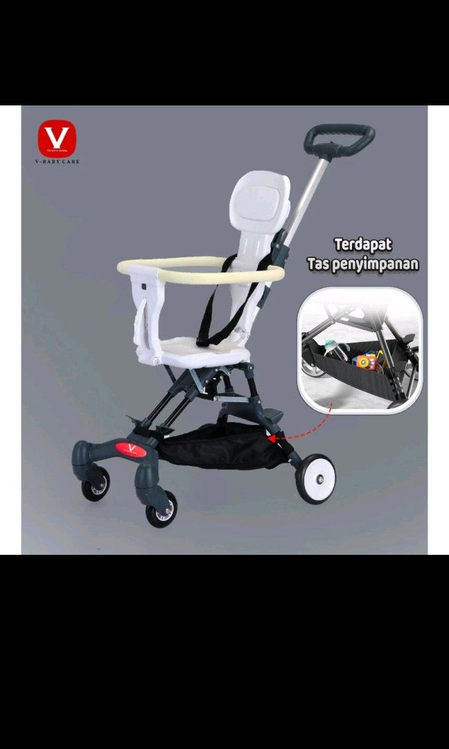 Magic stroller ringan 3kiloan Lipatan Kecil bisa taruh depan Motor