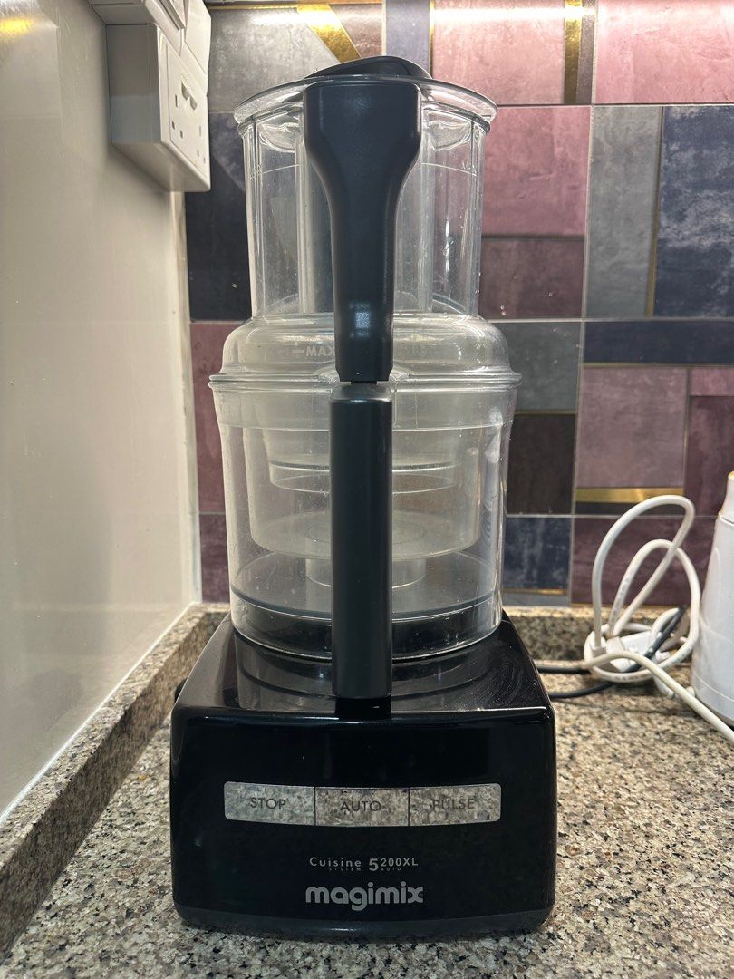 Magimix 5200 XL food processor (black), TV & Home Appliances, Kitchen