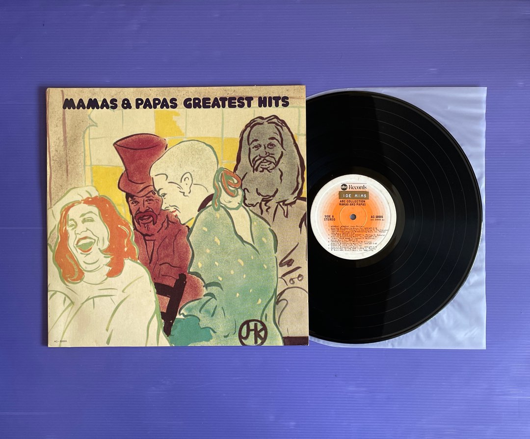 Mamas & Papas Greatest Hits Album, Hobbies & Toys, Music & Media, Vinyls on Carousell