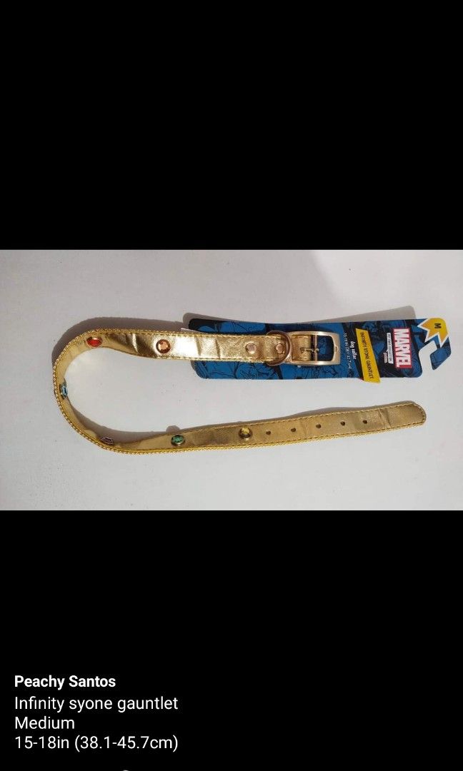 Infinity stone shop dog collar