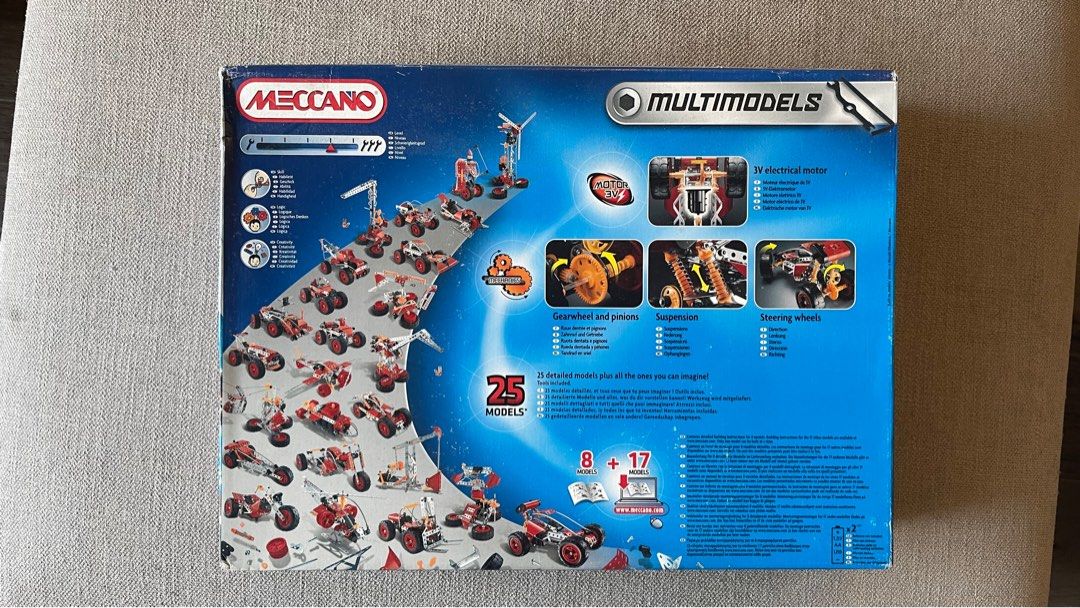 Meccano multimodels 25 model shop set