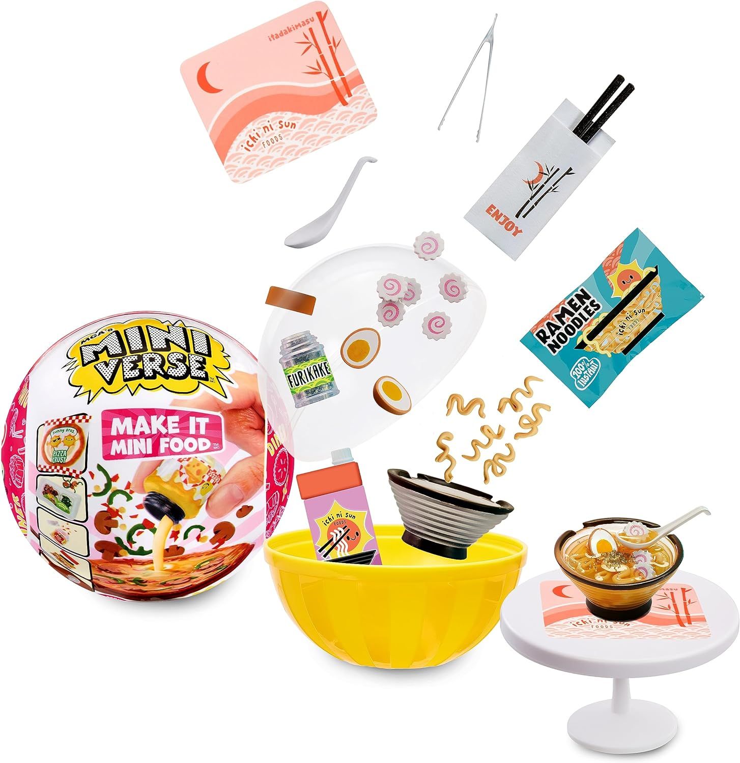 MGA's Miniverse - Make It Mini Food Diner Series 3 Mini Collectibles, Resin  Play, Replica Food