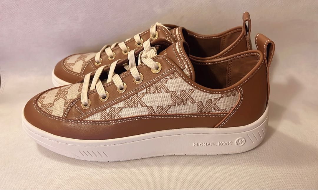 Michael Kors Shea Lace Up Women Sneaker US7.5 EUR38 Carousell