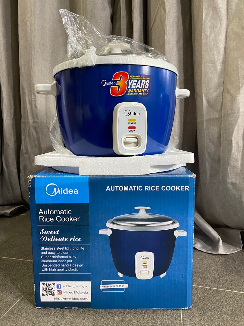 MIDEA 1.8L AUTOMATIC RICE COOKER PERIUK NASI ELEKTRIK, TV & Home
