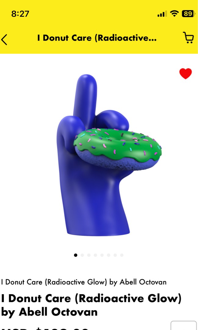 MIGHTYJAXX I donut care by Abell Octovan, Hobbies & Toys, Toys & Games