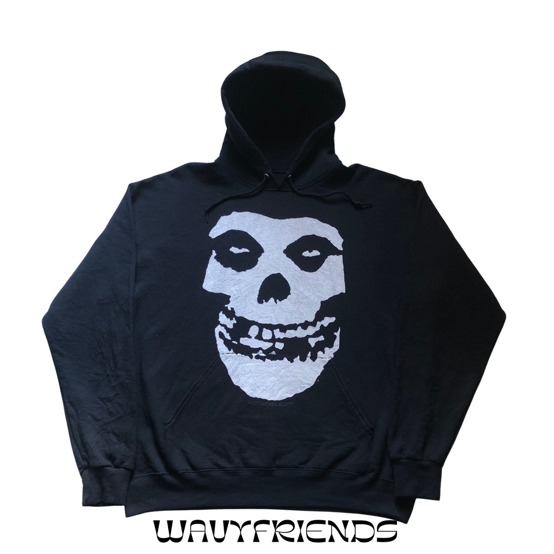 Misfits Skull Hoodie, Men's Fashion, Tops & Sets, Tshirts & Polo Shirts
