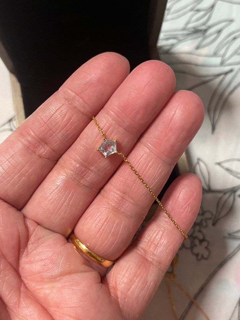Genuine hot sale sapphire necklace