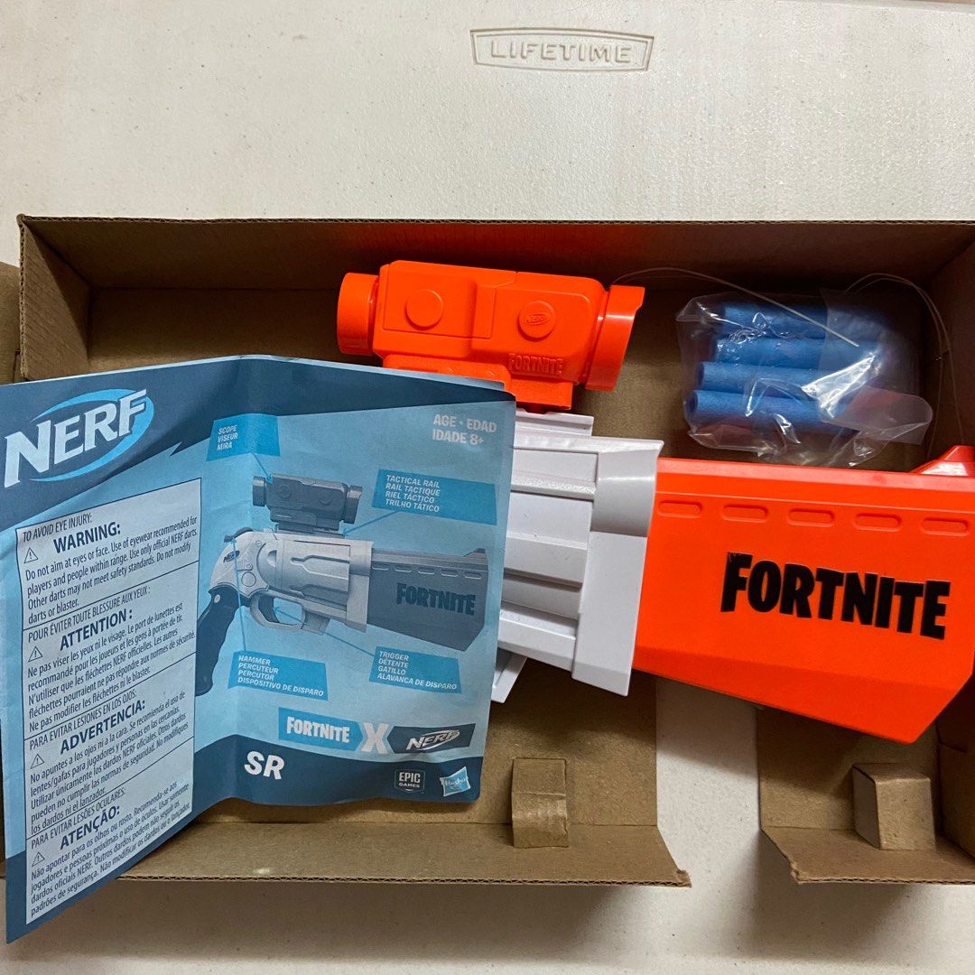 Nerf Fornite Gun (Category: Action & Battle Toys) located in Bulacan. Submitted by ramech0105 (Listing ID 1264638184, Image 2). Description: Negotiable Nabuksan lang and played one time RFS: moving out we can’t bring toys.