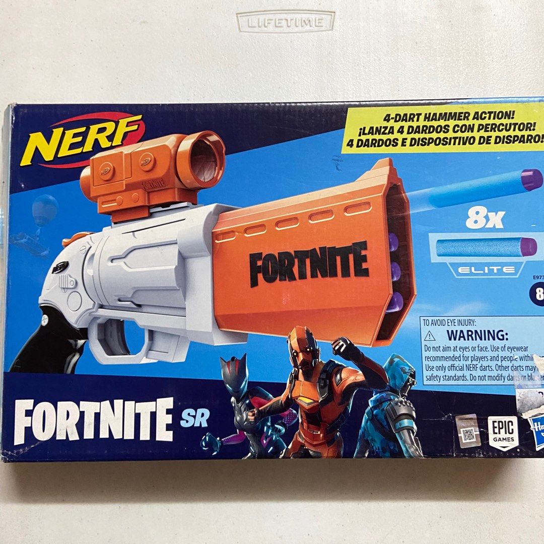 Nerf Fornite Gun (Category: Action & Battle Toys) located in Bulacan. Submitted by ramech0105 (Listing ID 1264638184, Image 1). Description: Negotiable Nabuksan lang and played one time RFS: moving out we can’t bring toys.