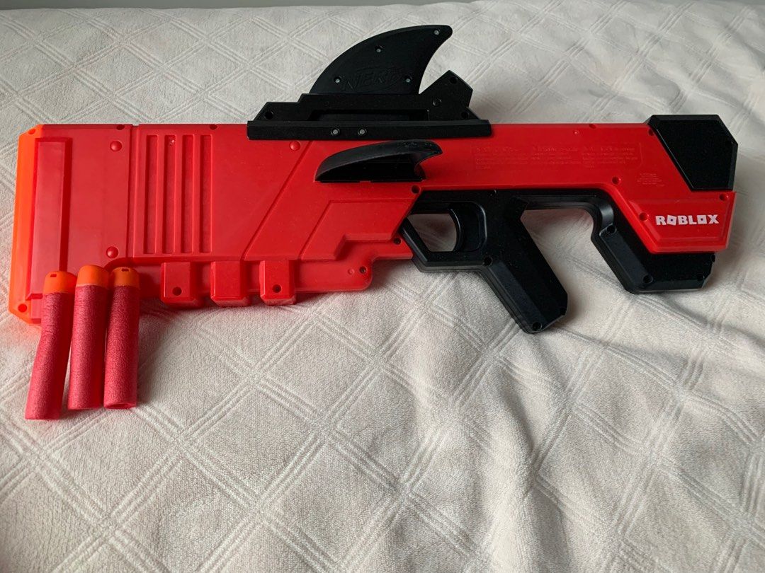 Roblox MM2 Nerf SharkSeeker (READ DESC), Hobbies & Toys, Toys & Games on  Carousell