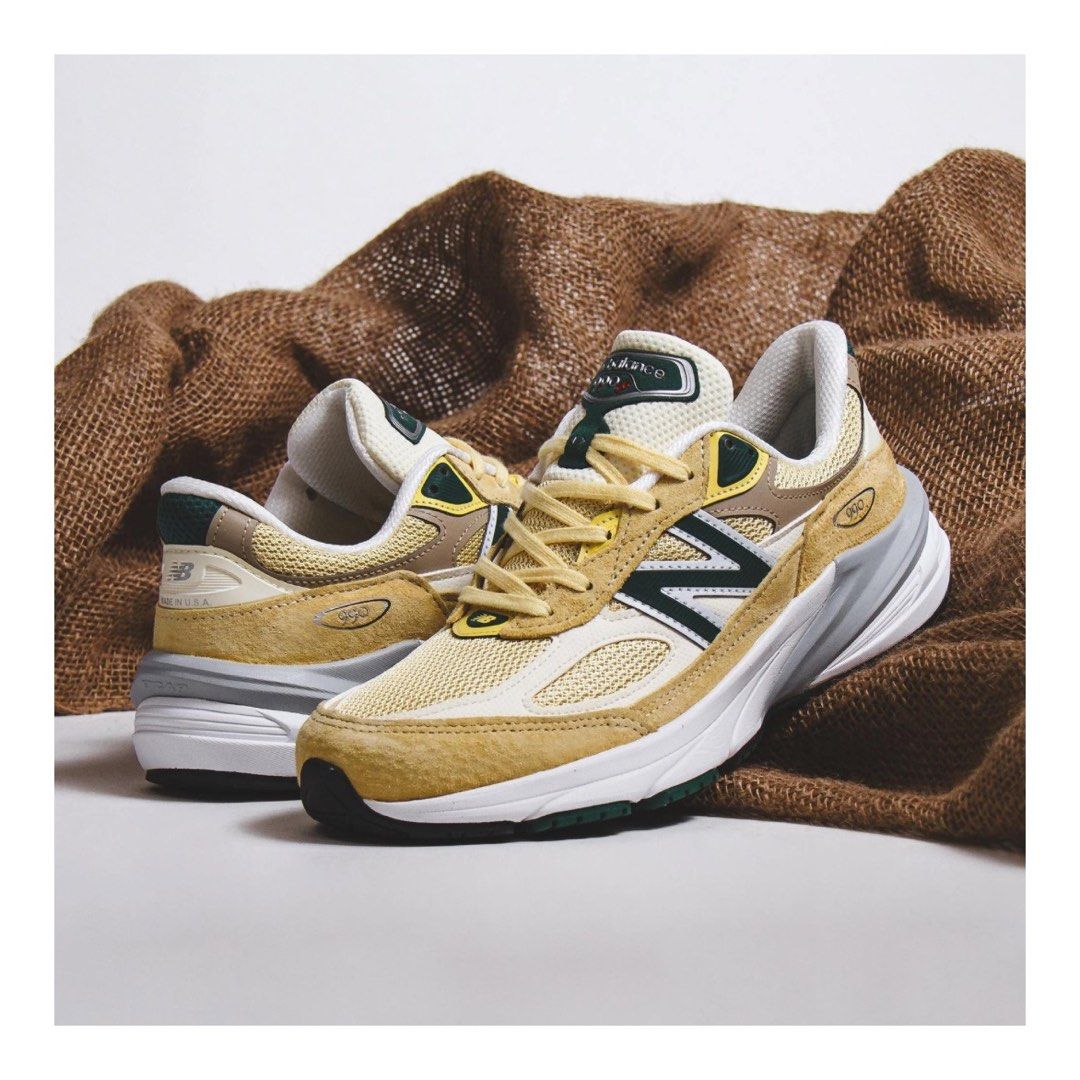 New Balance 990v6 Teddy Santis Sulfur Green Made in USA Men s
