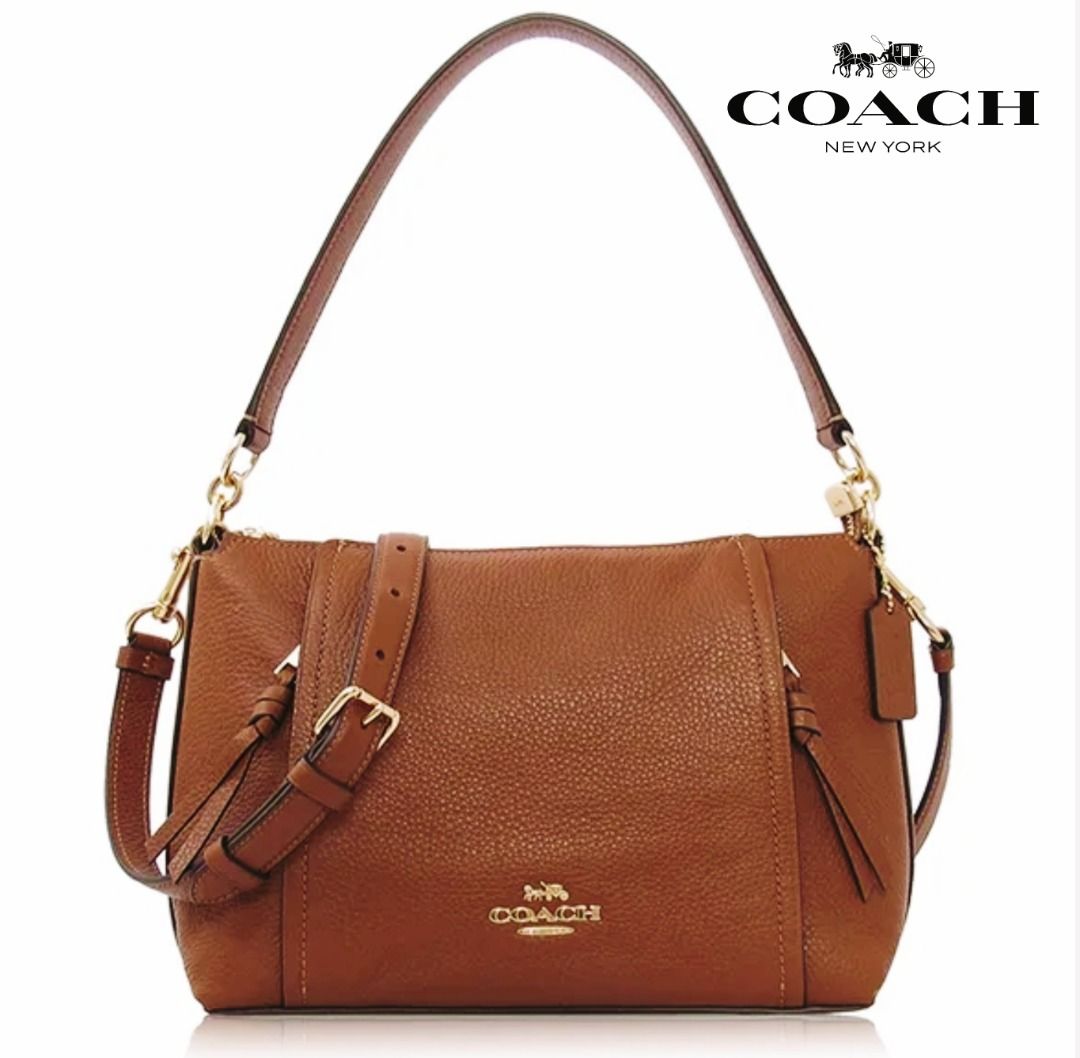 New Coach Original Classic Brown Collection SMALL MARLON SHOULDER