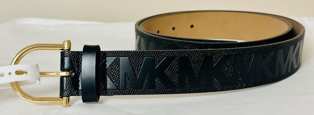 Black michael kors sale belt