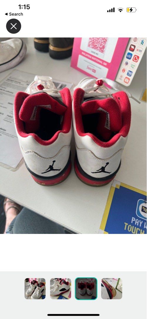 Fake jordan 5 fire red store