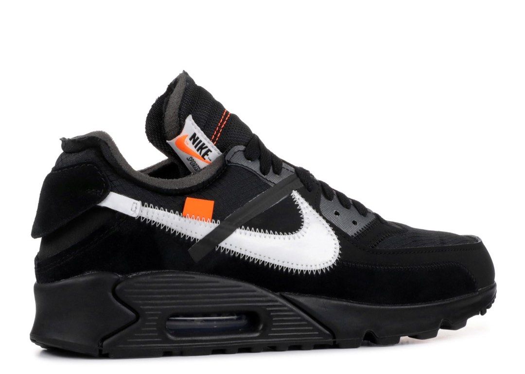 Nike air 9 sales off white black