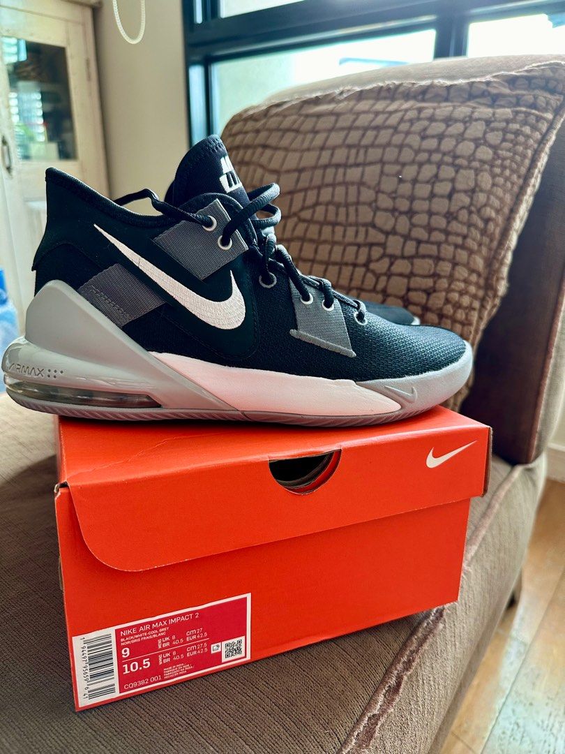 Nike Airmax Impact 2 Basketball shoes Men Size 9 Men s Fashion