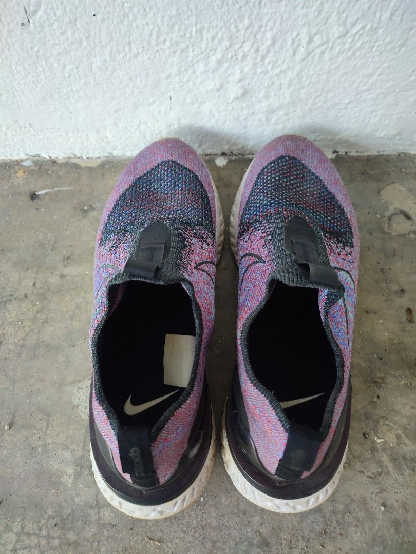 Nike epic phantom react flyknit men's grey online